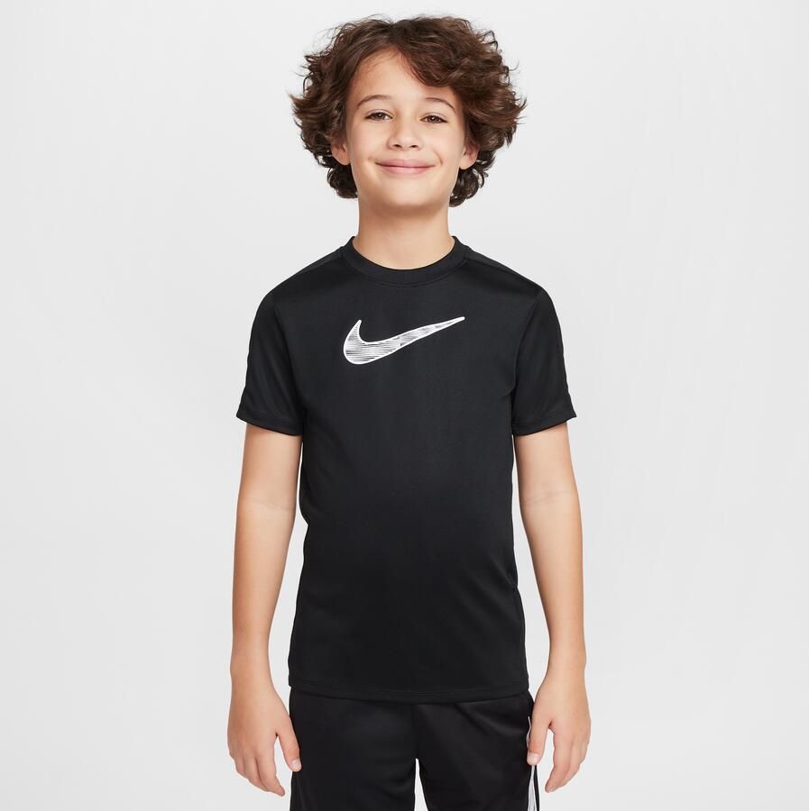 Nike Trophy23 Dri-FIT top met korte mouwen voor kids Zwart - Foto 3