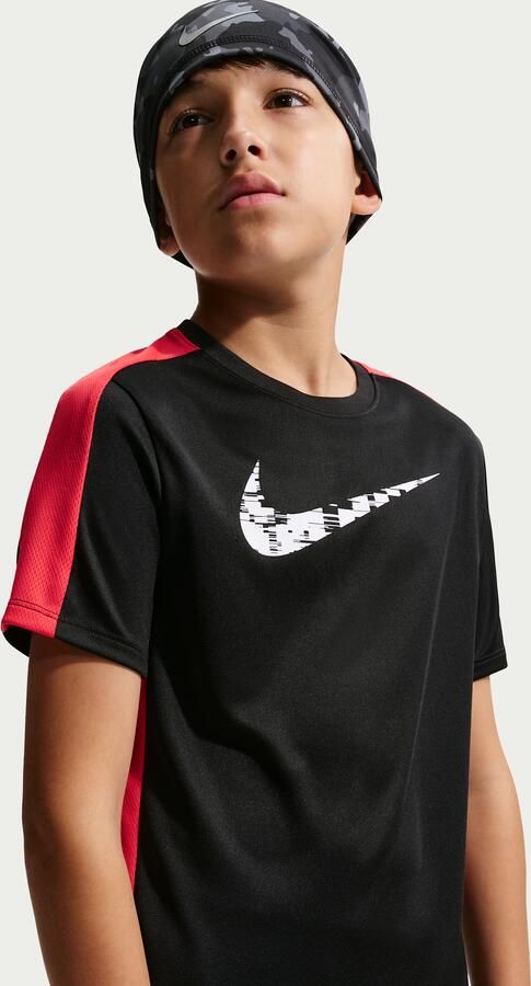 Nike Trophy23 Dri-FIT trainingstop met korte mouwen voor jongens Zwart - Foto 4