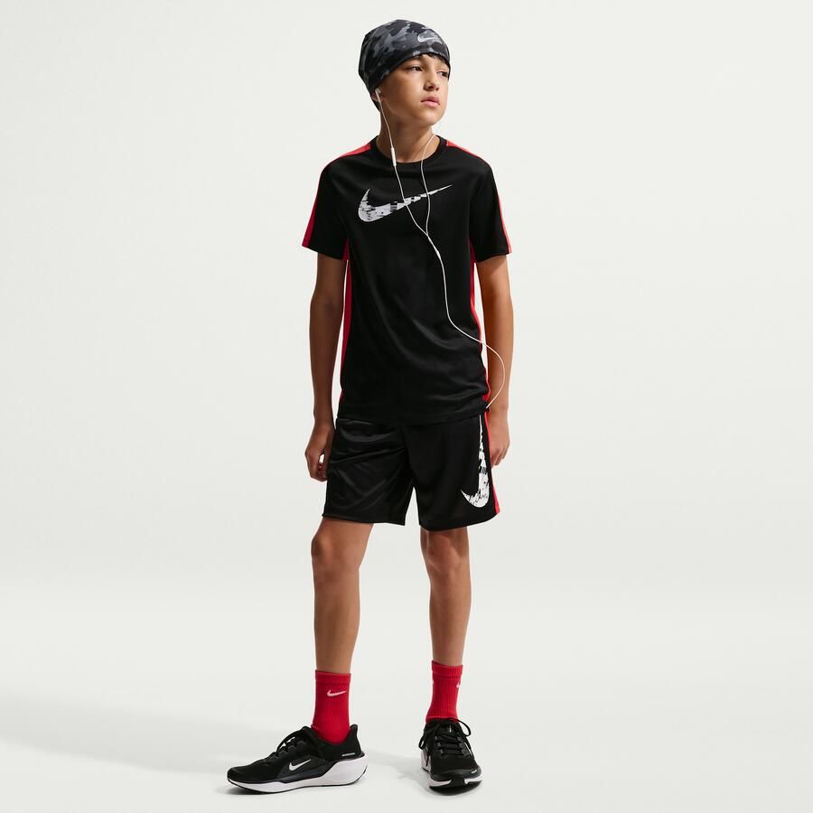 Nike Trophy23 Dri-FIT trainingstop met korte mouwen voor jongens Zwart - Foto 2