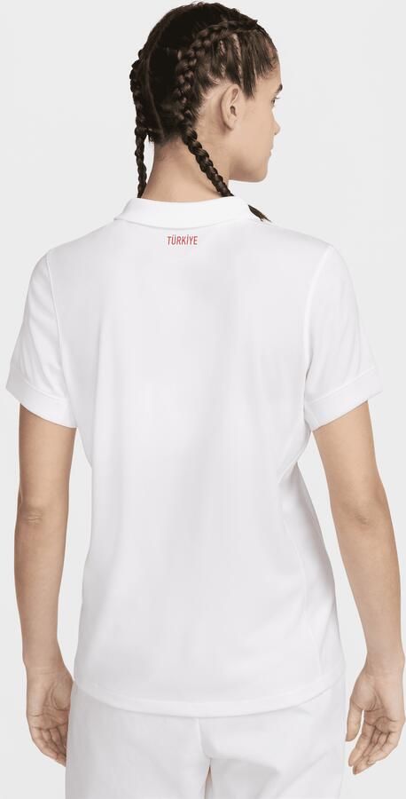 Nike Turkije 2024 25 Stadium Thuis Dri-FIT replica voetbalshirt voor dames Wit - Foto 4