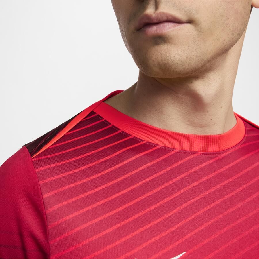 Nike Turkije Academy Pro Dri-FIT voetbaltop met korte mouwen voor heren Rood - Foto 2