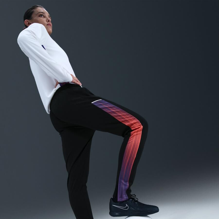 Nike United Academy knit voetbalbroek met Dri-FIT voor dames Zwart - Foto 2