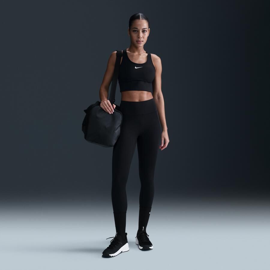 Nike Universa 7 8-legging met hoge taille en zonder naad aan de voorkant voor dames Zwart - Foto 3