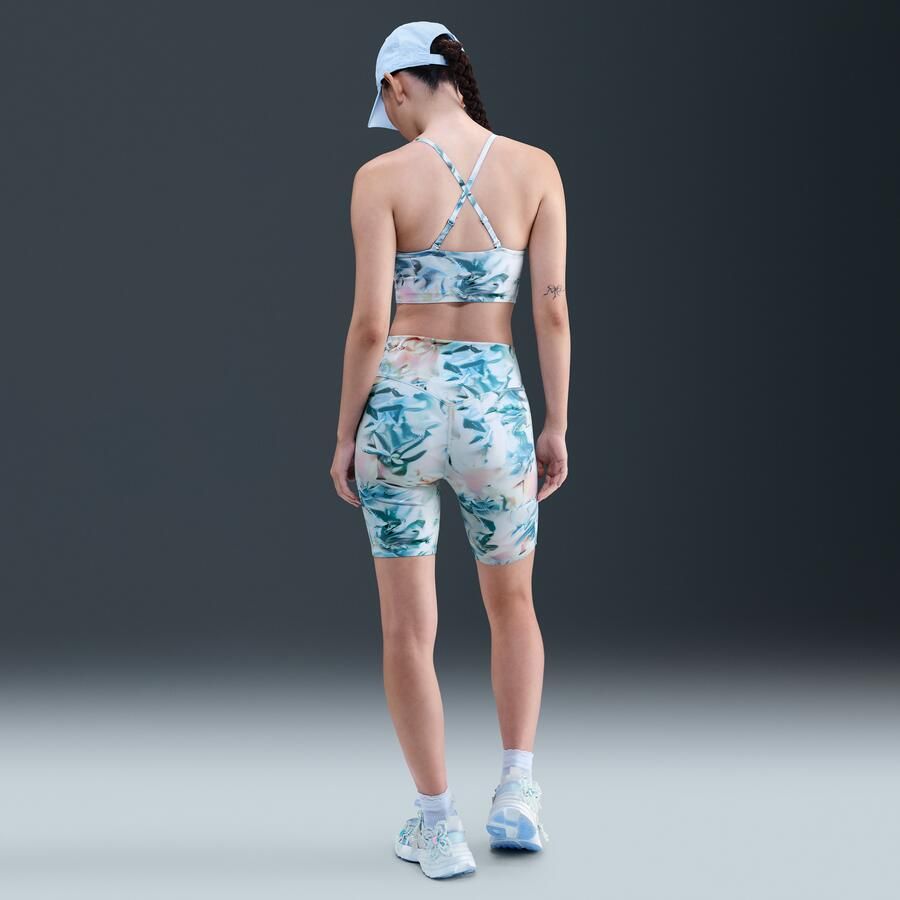 Nike Universa Artist Collection bikershorts met hoge taille voor dames (20 cm) Blauw - Foto 3