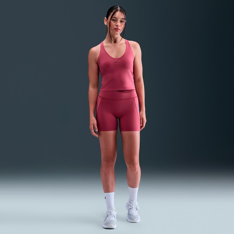 Nike Universa tanktop met padded sport-bh met medium ondersteuning Paars - Foto 3