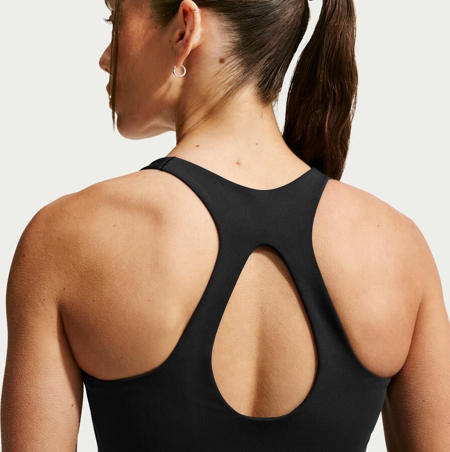 Nike Universa tanktop met padded sport-bh met medium ondersteuning Zwart - Foto 3