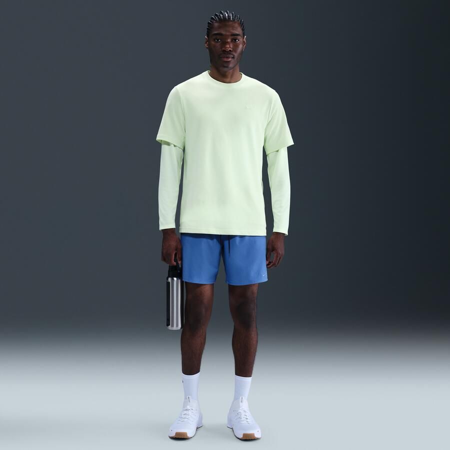 Nike Unlimited multifunctionele niet-gevoerde herenshorts met Dri-FIT (18 cm) Blauw - Foto 3