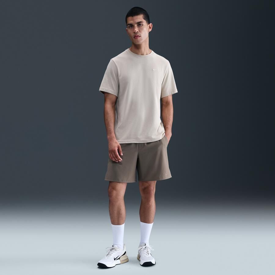 Nike Unlimited multifunctionele niet-gevoerde herenshorts met Dri-FIT (18 cm) Grijs - Foto 3