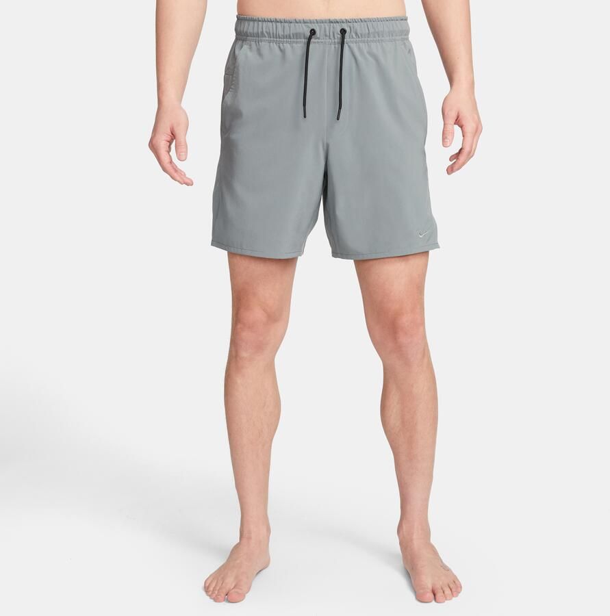Nike Unlimited multifunctionele niet-gevoerde herenshorts met Dri-FIT (18 cm) Grijs - Foto 4