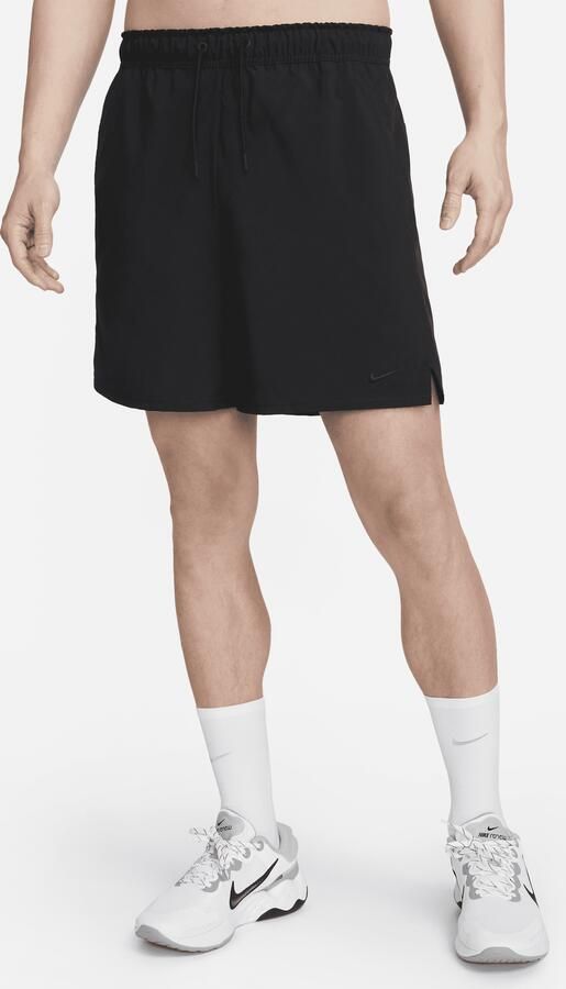 Nike Unlimited multifunctionele niet-gevoerde herenshorts met Dri-FIT (18 cm) Zwart - Foto 3