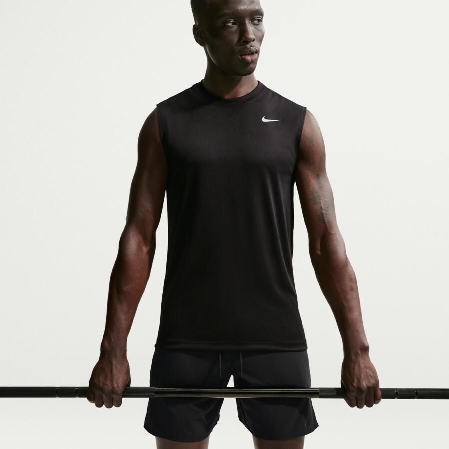 Nike Unlimited multifunctionele niet-gevoerde herenshorts met Dri-FIT (18 cm) Zwart - Foto 4