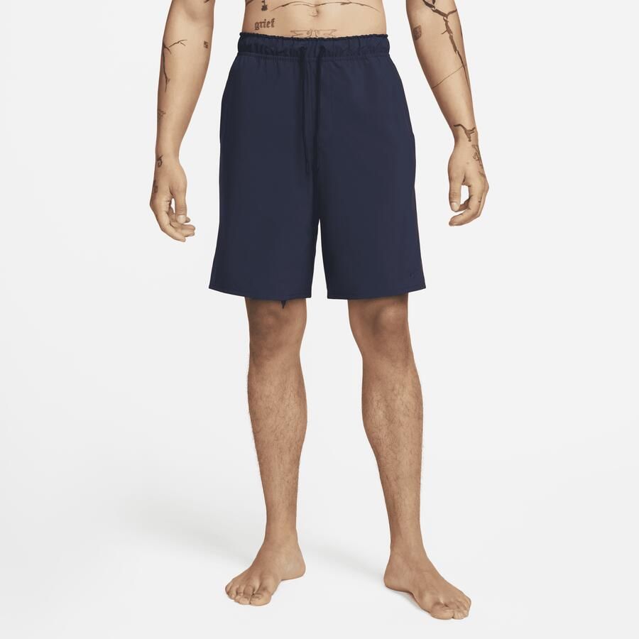 Nike Unlimited multifunctionele niet-gevoerde herenshorts met Dri-FIT (23 cm) Blauw - Foto 4