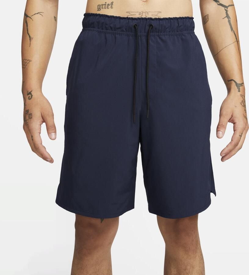 Nike Unlimited multifunctionele niet-gevoerde herenshorts met Dri-FIT (23 cm) Blauw - Foto 3