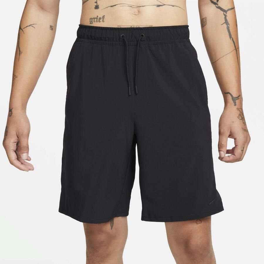 Nike Unlimited multifunctionele niet-gevoerde herenshorts met Dri-FIT (23 cm) Zwart - Foto 4