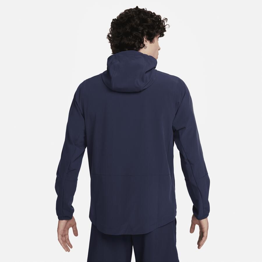 Nike Unlimited veelzijdig Repel herenjack met capuchon Blauw - Foto 4