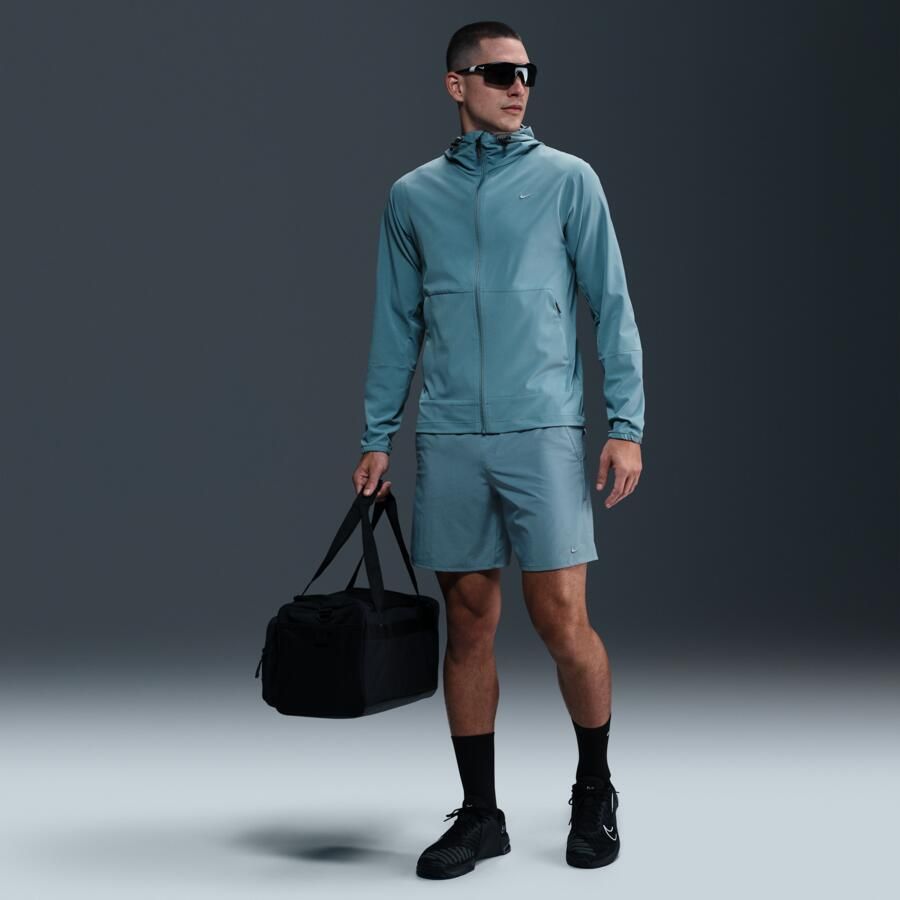 Nike Unlimited veelzijdig Repel herenjack met capuchon Blauw - Foto 3