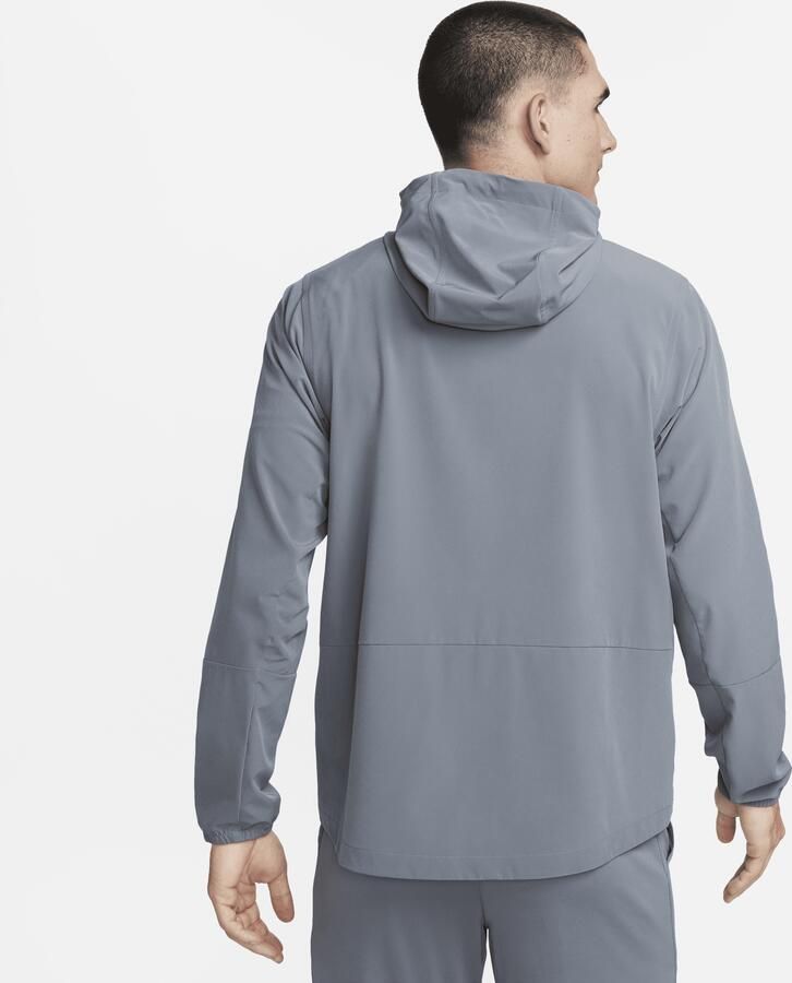 Nike Unlimited veelzijdig Repel herenjack met capuchon Grijs - Foto 4