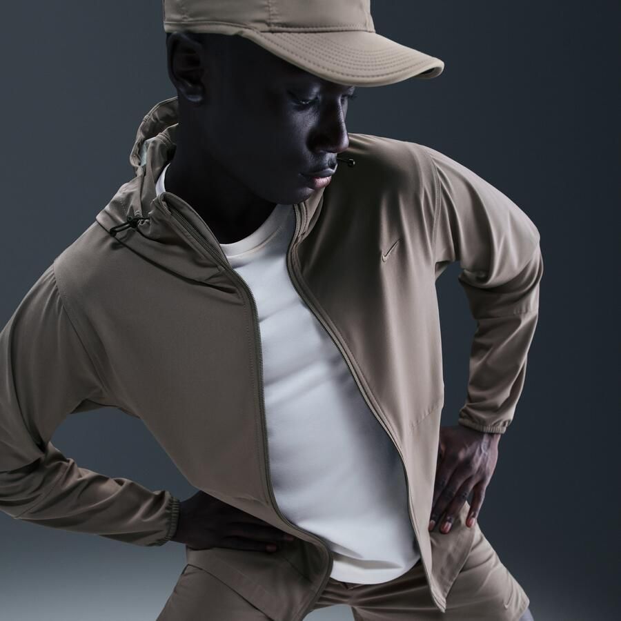 Nike Unlimited veelzijdig Repel herenjack met capuchon Grijs - Foto 3