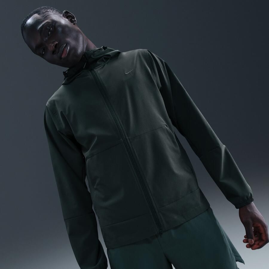 Nike Unlimited veelzijdig Repel herenjack met capuchon Groen