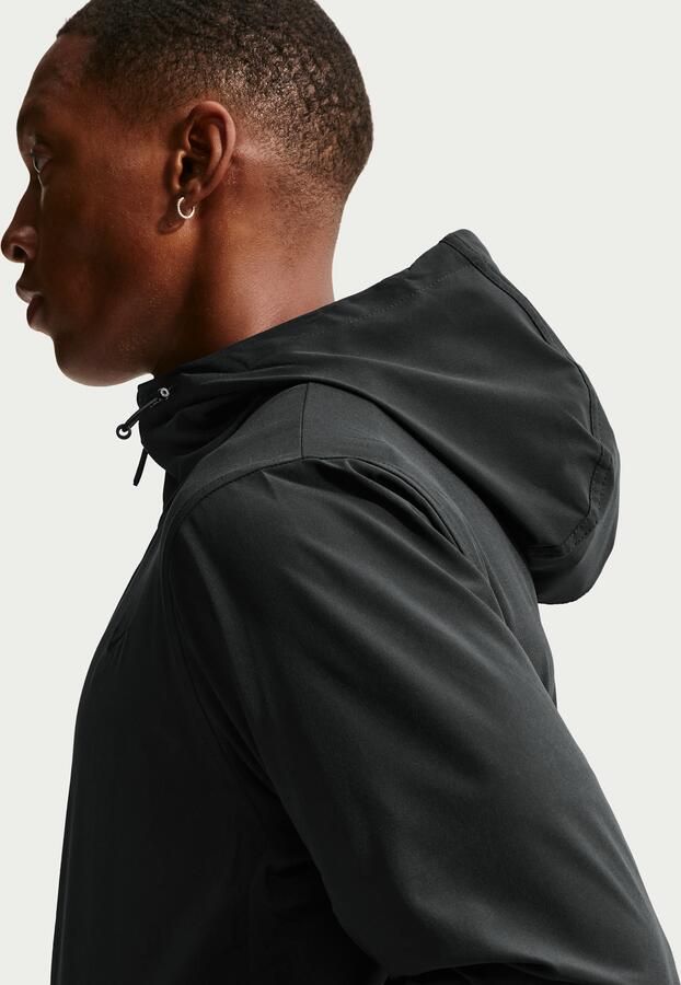 Nike Unlimited veelzijdig Repel herenjack met capuchon Zwart - Foto 7