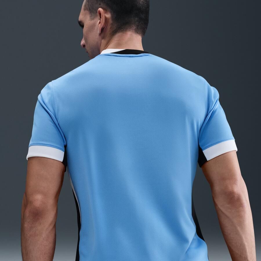 Nike Uruguay 2024 25 Stadium Thuis (herenteam) Dri-FIT replica voetbalshirt voor heren Blauw