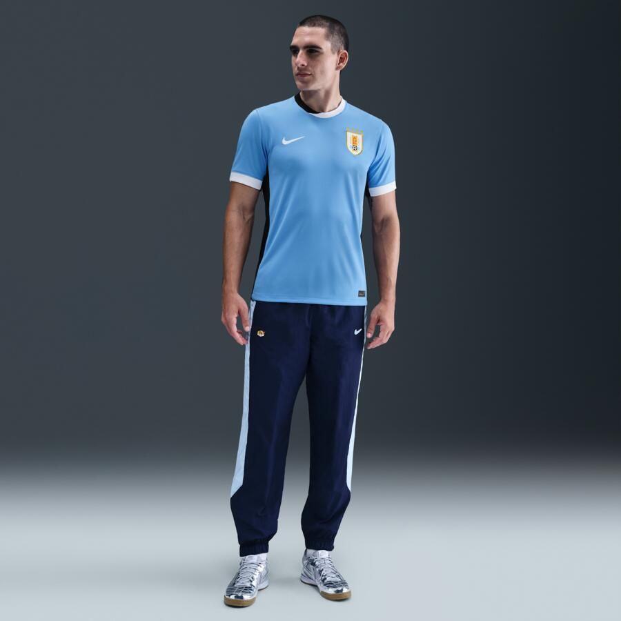 Nike Uruguay 2024 25 Stadium Thuis (herenteam) Dri-FIT replica voetbalshirt voor heren Blauw - Foto 3