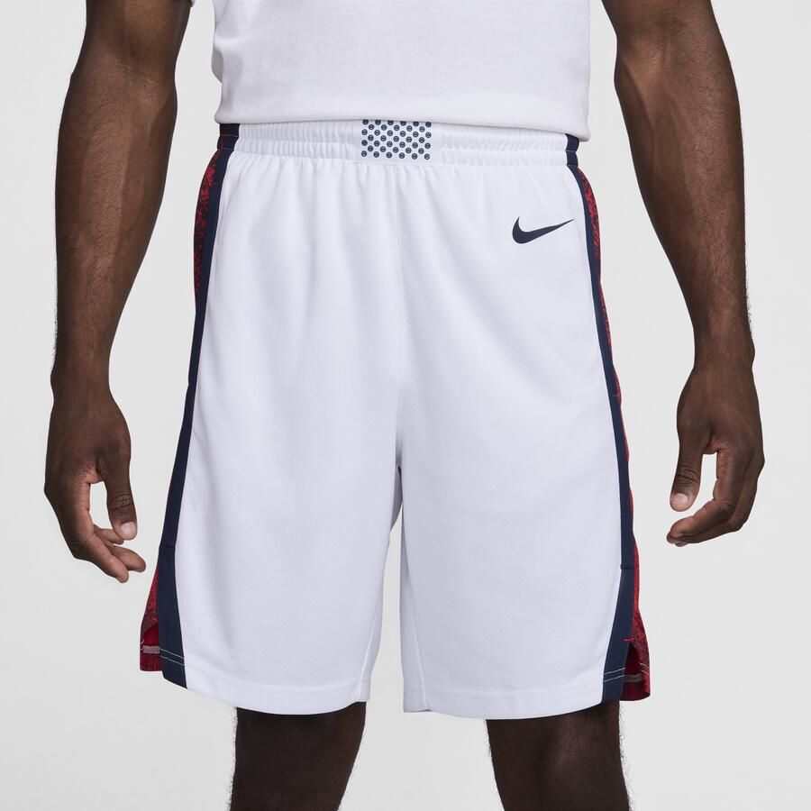 Nike USA Limited Home basketbalshorts voor heren Wit - Foto 4