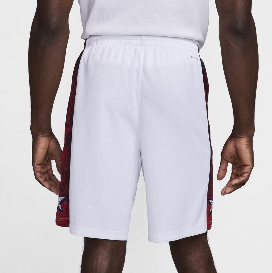 Nike USA Limited Home basketbalshorts voor heren Wit - Foto 3