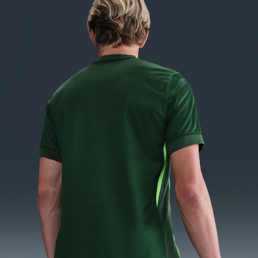 Nike Vfl Wolfsburg 2025 2026 Stadium Thuis Dri-Fit replica voetbaltop met korte mouwen voor heren Groen