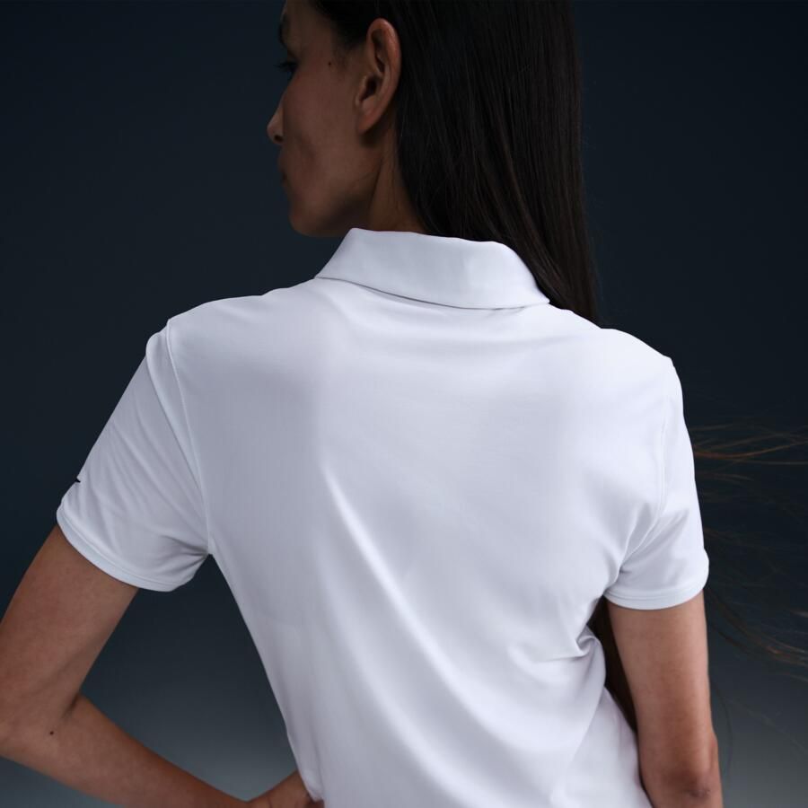 Nike Victory Dri-FIT golfpolo met korte mouwen voor dames Wit - Foto 4