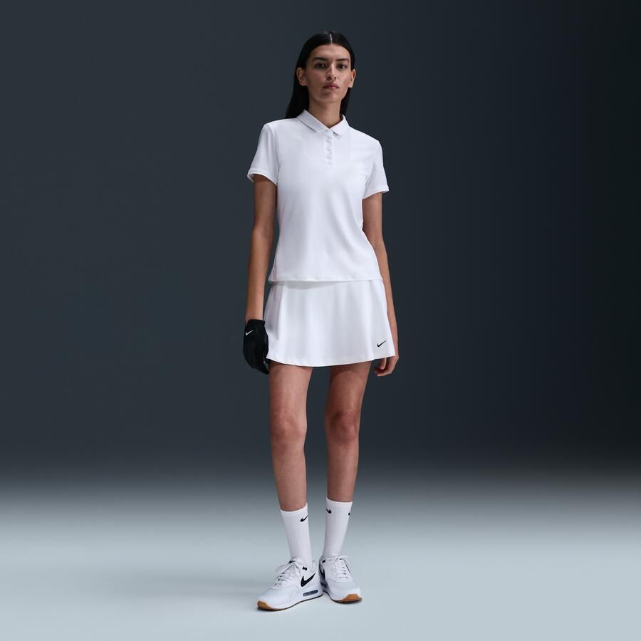 Nike Victory Dri-FIT golfpolo met korte mouwen voor dames Wit - Foto 2