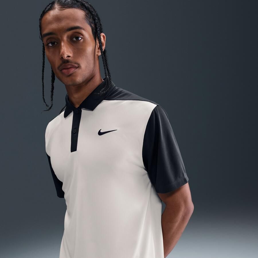 Nike Victory+ Dri-FIT golfpolo voor heren Bruin - Foto 4