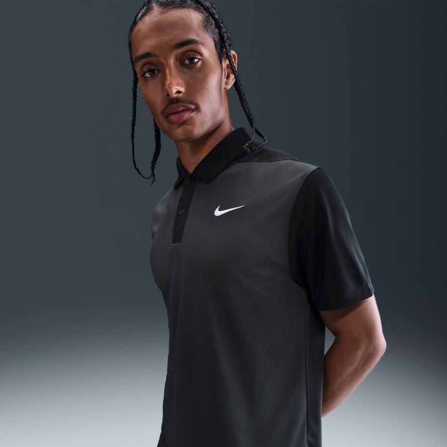 Nike Victory+ Dri-FIT golfpolo voor heren Grijs - Foto 4