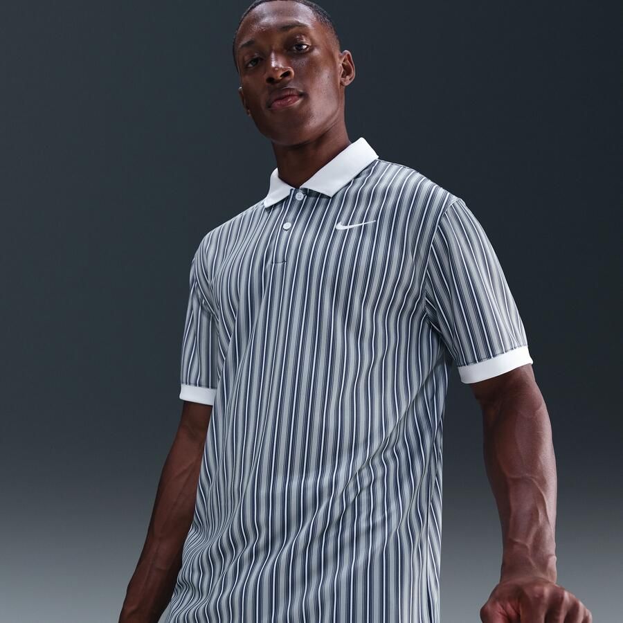 Nike Victory+ Dri-FIT golfpolo voor heren Grijs - Foto 4