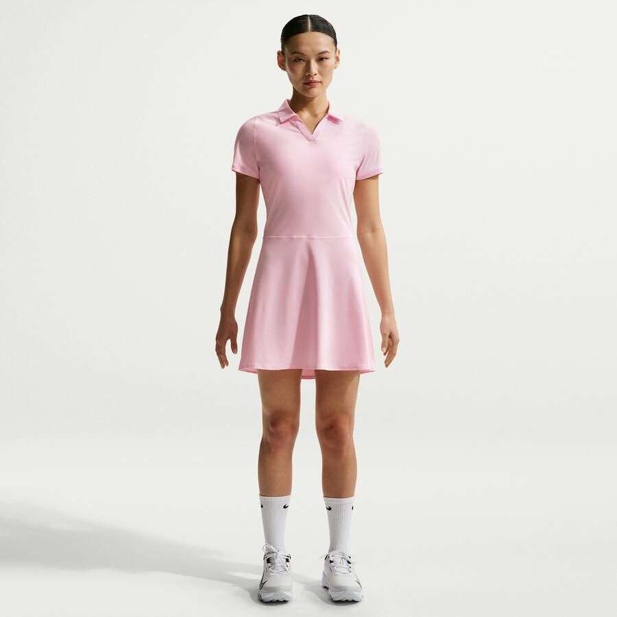 Nike Victory Dri-FIT golfpolojurk voor dames Roze - Foto 4