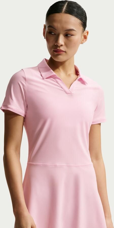 Nike Victory Dri-FIT golfpolojurk voor dames Roze - Foto 2