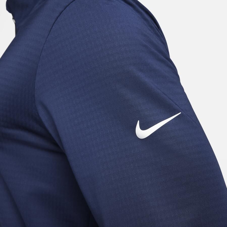 Nike Victory Dri-FIT golftop met halflange rits voor heren Blauw - Foto 2
