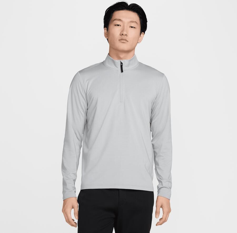 Nike Victory Dri-FIT golftop met halflange rits voor heren Grijs - Foto 3