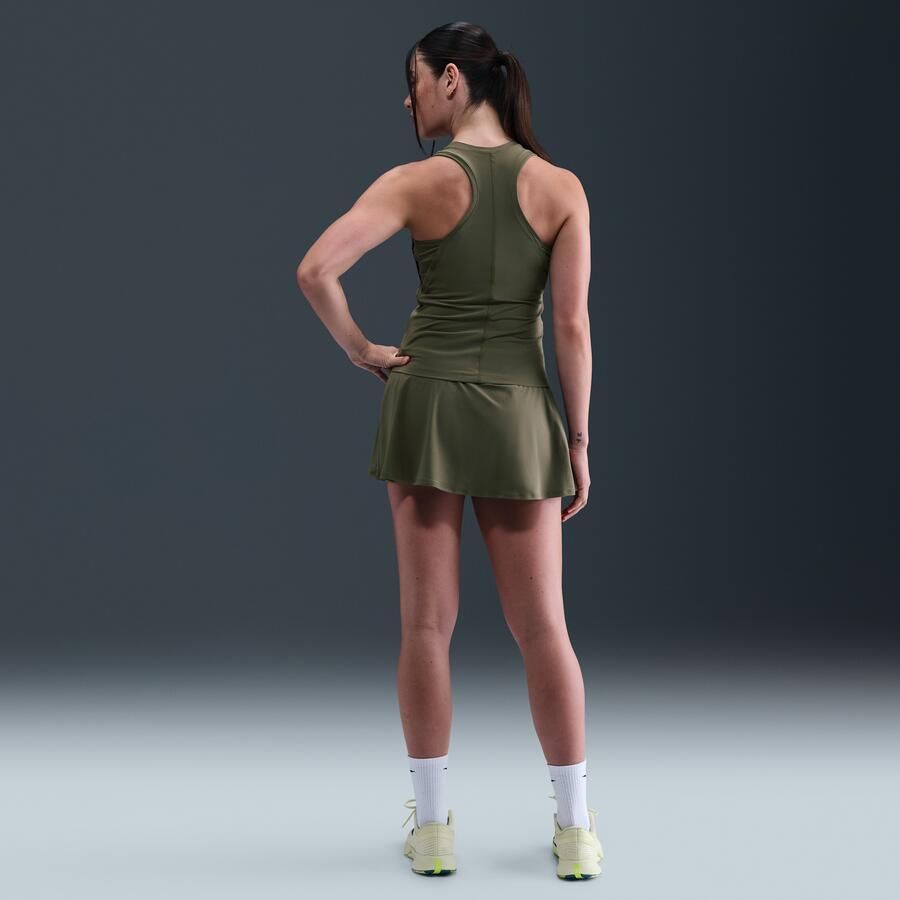 Nike Victory Dri-FIT korte ruimvallende tennisrok voor dames Groen - Foto 3