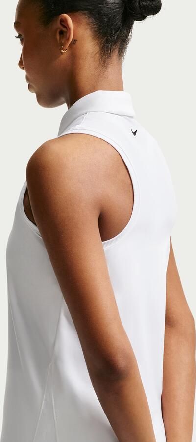 Nike Victory Dri-FIT mouwloze polo voor dames Wit - Foto 4