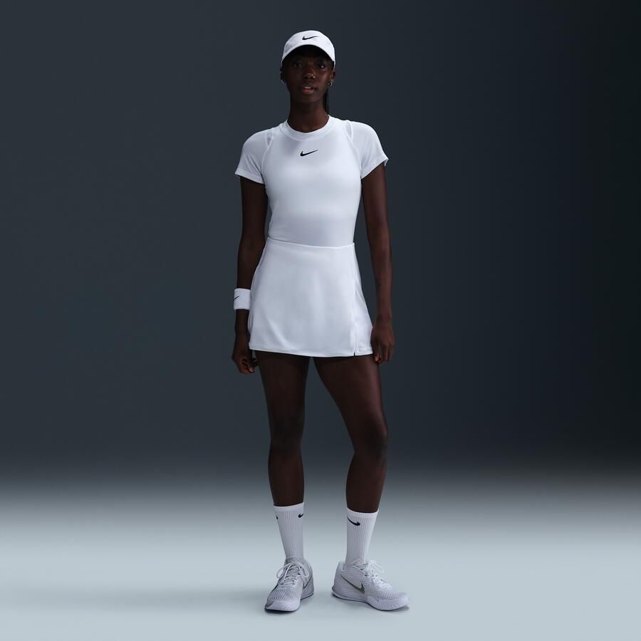 Nike Victory Dri-FIT rechte tennisrok Wit - Foto 4