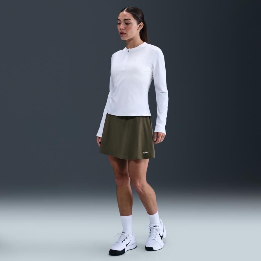 Nike Victory Dri-FIT ruimvallende tennisrok Groen - Foto 3