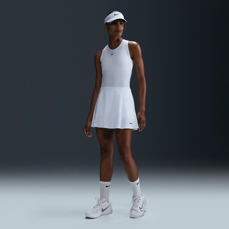Nike Victory Dri-FIT ruimvallende tennisrok Wit - Foto 3