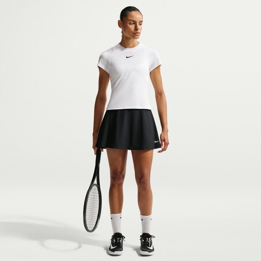 Nike Victory Dri-FIT ruimvallende tennisrok Zwart