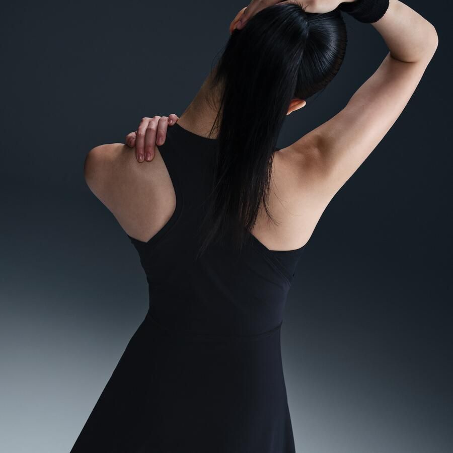 Nike Victory Dri-FIT tennisjurk Zwart