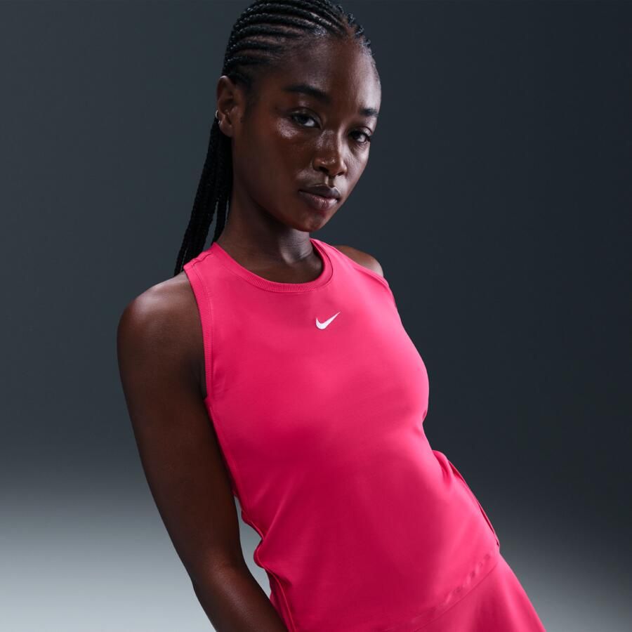 Nike Victory Dri-FIT tennistanktop voor dames Roze - Foto 4