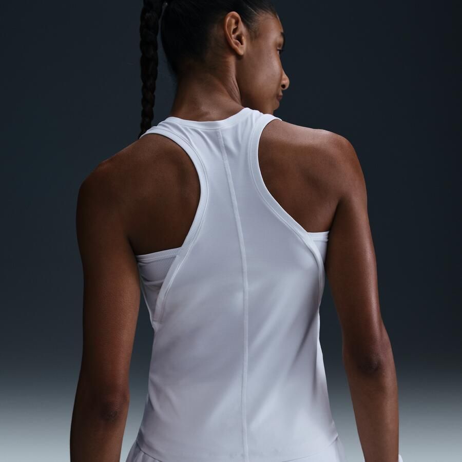 Nike Victory Dri-FIT tennistanktop voor dames Wit - Foto 4
