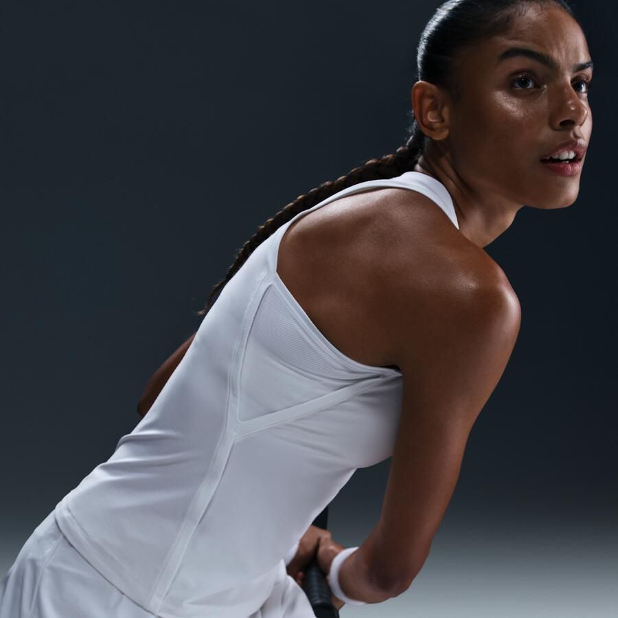 Nike Victory Dri-FIT tennistanktop voor dames Wit