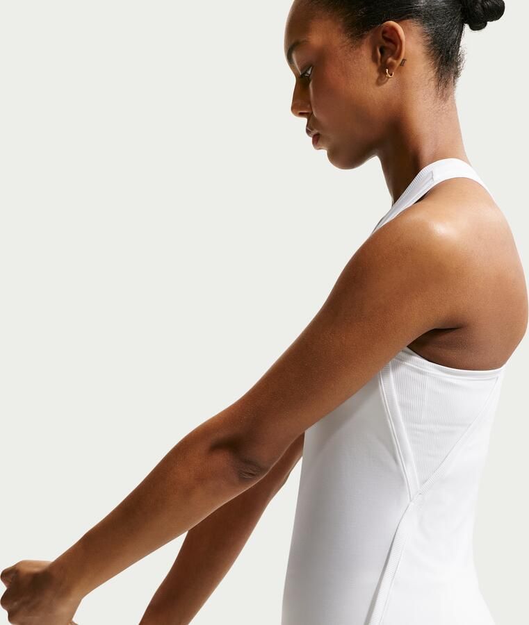 Nike Victory Dri-FIT tennistanktop voor dames Wit - Foto 3
