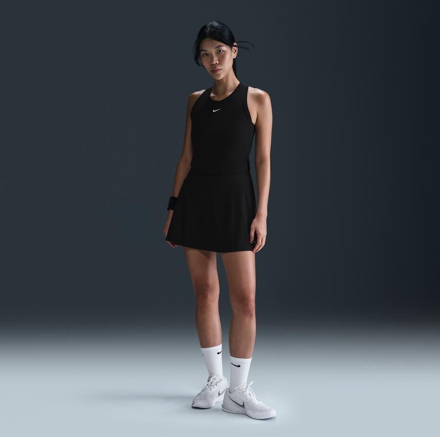 Nike Victory Dri-FIT tennistanktop voor dames Zwart - Foto 3